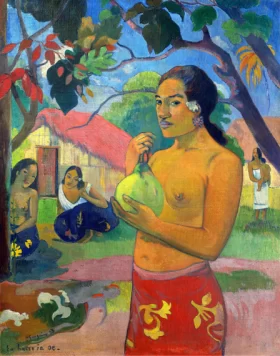 Eu Haere Ia Oe (Where are you Going), 1893 by Paul Gauguin