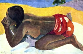 Alone by Paul Gauguin