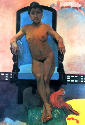Aita Parari Te Tamari Vahine Judith (Annah the Javanese) by Paul Gauguin