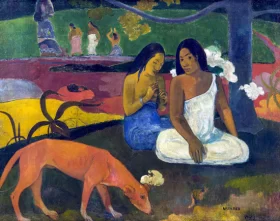 Arearea (Joyfulness) by Paul Gauguin