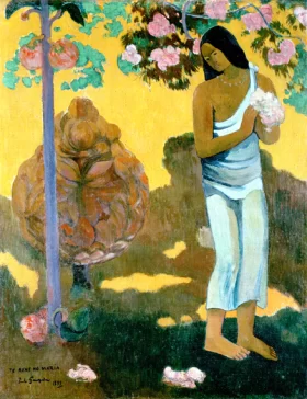 Te Avae No Maria (The Month of Mary) by Paul Gauguin