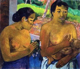 The Offering by Paul Gauguin