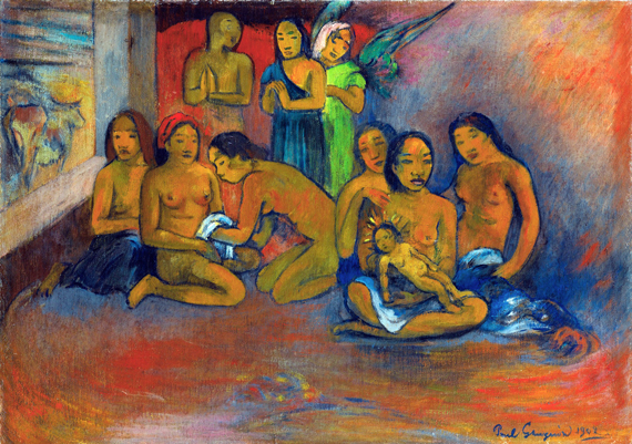 Nativité by Paul Gauguin