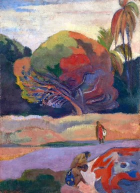 Women on the Banks of the River by Paul Gauguin