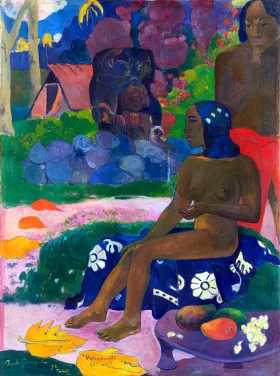 Vairaumati Tei Oa (Her Name Vairaumati) by Paul Gauguin
