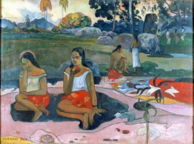 Nave Nave Moe (Sacred Spring-Sweet Dreams) by Paul Gauguin
