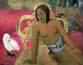 Vairumati by Paul Gauguin