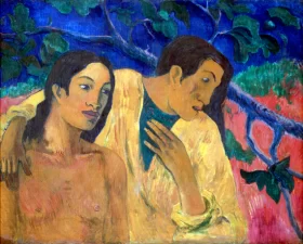 Escape (Tahiti Idyll) by Paul Gauguin