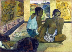 E Rereioa (The Dream) by Paul Gauguin
