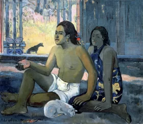 Eiaha 'Ohipa (Not to Work) by Paul Gauguin