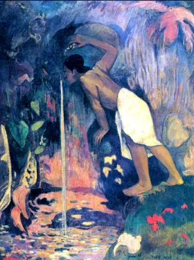Pape Moe (Mysterious Water) by Paul Gauguin