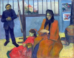 Schuffenecker'S Studio by Paul Gauguin