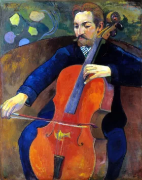 Upaupa Schneklud ('Upa'Upa Schneklud) the Violoncellist Schneklud by Paul Gauguin