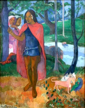 The Wizard of Hiva Oa by Paul Gauguin