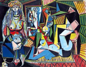 Les Femmes D'alger by Pablo Picasso (inspired)