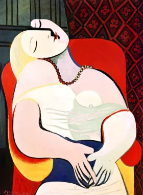 The Dream by Pablo Picasso (inspired)
