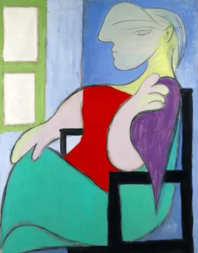 ‘Golden Muse’ Marie Therese by Pablo Picasso (inspired)