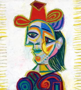 Buste De Femme (Dora Maar) by Pablo Picasso (inspired)