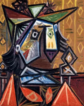 Buste De Femme by Pablo Picasso (inspired)
