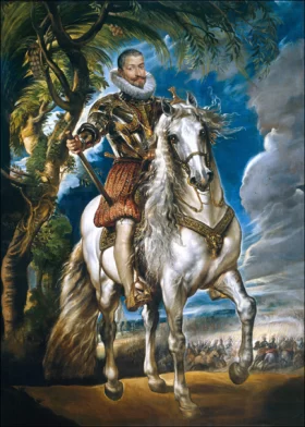 Equestrian Portrait of the Duke of Lerma 1603 by Peter Paul Rubens