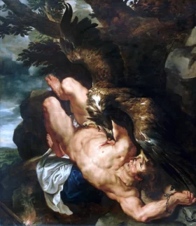 Prometheus Bound 1618 by Peter Paul Rubens