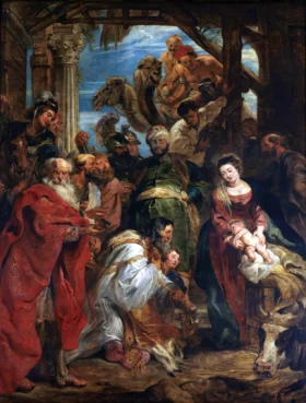 The Adoration of the Magi 1624 by Peter Paul Rubens