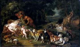 Sleeping Diana by Peter Paul Rubens