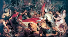 The Obsequies of Decius Mus by Peter Paul Rubens