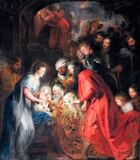 The Adoration of the Wise Men 1619 by Peter Paul Rubens