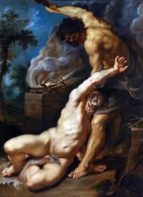 Cain Slaying Abel by Peter Paul Rubens