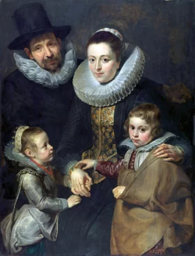 Family of Jan Brueghel the Elder by Peter Paul Rubens