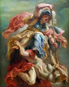 Minerva Slaying Discord by Peter Paul Rubens
