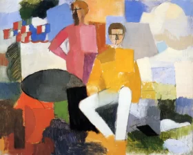 The Fourteenth of July by Roger Fresnaye