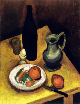 Still LIfe with Egg Cup by Roger Fresnaye
