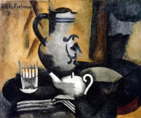Still LIfe with Teapot by Roger Fresnaye