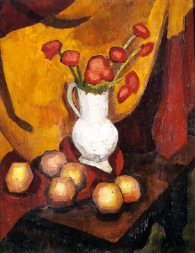 Poppies in a Vase by Roger Fresnaye