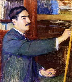 Georges de Mire at the Easel by Roger Fresnaye