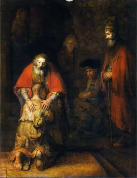 Return of the Prodigal Son 1668 by Rembrandt