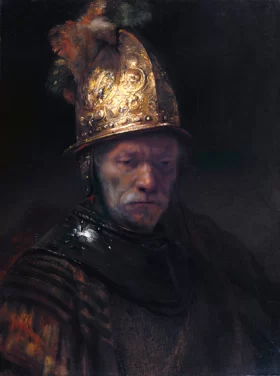 The Man with the Golden Helmet 1650 by Rembrandt