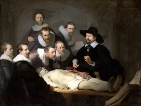 The Anatomy Lesson of Dr Nicolaes Tulp 1634 by Rembrandt
