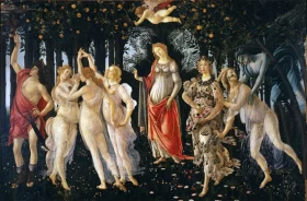 La Primavera 1482 by Sandro Botticelli