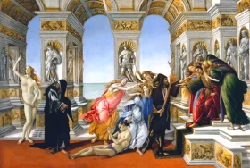 Calumny of Apelles by Sandro Botticelli