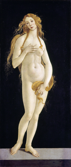 Venus, 1490 by Sandro Botticelli