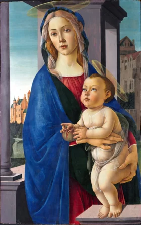 The Virgin and Child by Sandro Botticelli