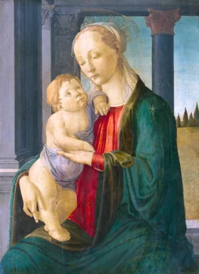 Madonna and Child 1470 by Sandro Botticelli