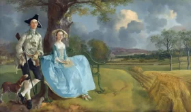 Mr. and Mrs. Andrews by Thomas Gainsborough
