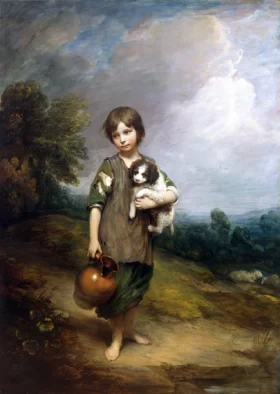 The Cottage Girl 1785 by Thomas Gainsborough