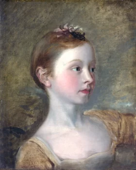 The Painter's Daughter Mary by Thomas Gainsborough
