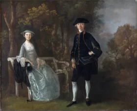 Lady Lloyd and Her Son, Richard Savage Lloyd, of Hintlesham Hall, Suffolk by Thomas Gainsborough