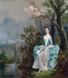 Portrait of a Woman 1750 by Thomas Gainsborough